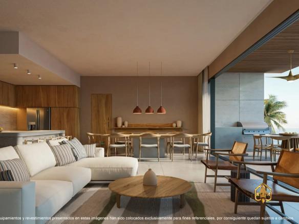 ID Blue Luxury Residences – Elegant Bedroom Apartment with Marina Views and Private Dock in Cap Cana ()