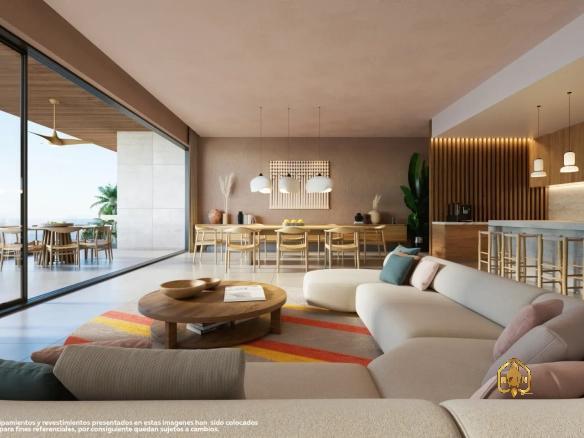 ID Blue Luxury Residences – Elegant Bedroom Apartment with Marina Views and Private Dock in Cap Cana ()