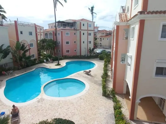 El-Dorado: Furnished 1-Bedroom Condo for Sale in Los Corales, Punta Cana