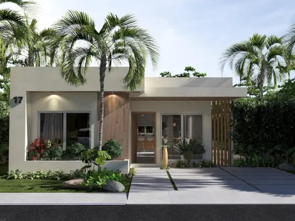 Luxury 2-Bedroom Villa Sole Mio for Sale in Macao Beach Punta Cana