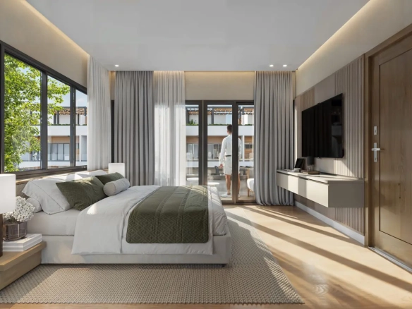 Modern Bedroom Villa for Sale in Vista Cana with Rooftop ()