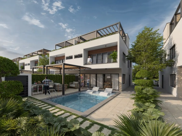 Modern Bedroom Villa for Sale in Vista Cana with Rooftop ()