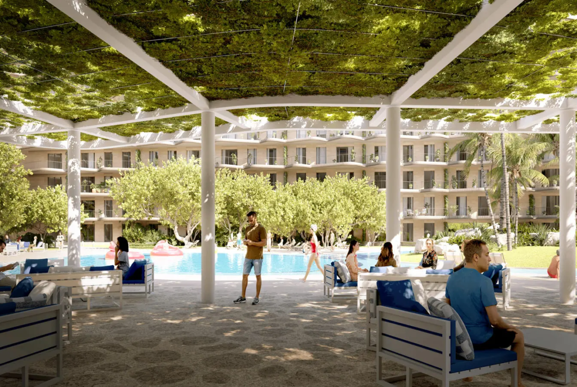 ID , Luxury Beachfront Condo Macao Beach Punta Cana Bed For Sale ()