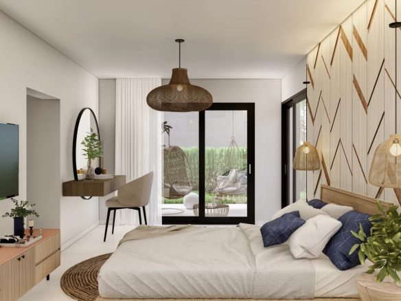ID Luxury Bedroom Villa for Sale at Baliza Residences Punta Cana, Private Garden and Golf Views ()