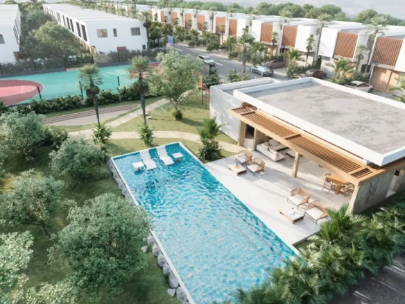 ID Luxury Bedroom Villa for Sale in Punta Cana Central Town ()