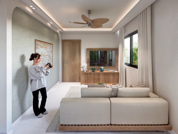 ID Luxury Bedroom Villa for Sale in Punta Cana Central Town ()