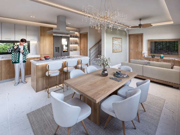 ID Luxury Bedroom Villa for Sale in Punta Cana Central Town ()