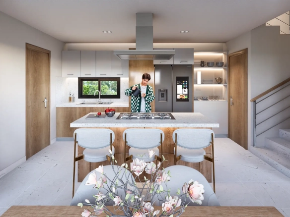 ID Luxury Bedroom Villa for Sale in Punta Cana Central Town ()