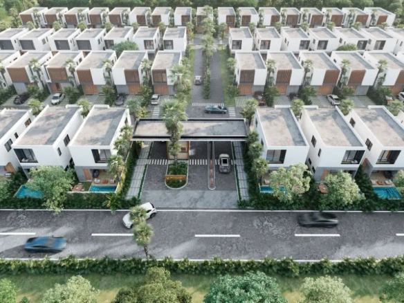 ID Luxury Bedroom Villa for Sale in Punta Cana Central Town ()