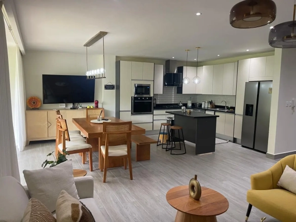 ID BR Villa for Sale in East Village Punta Cana Backyard ()