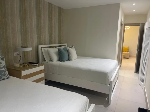 ID BR Villa for Sale in East Village Punta Cana Backyard ()