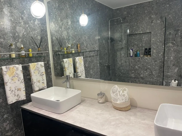 ID BR Villa for Sale in East Village Punta Cana Backyard ()