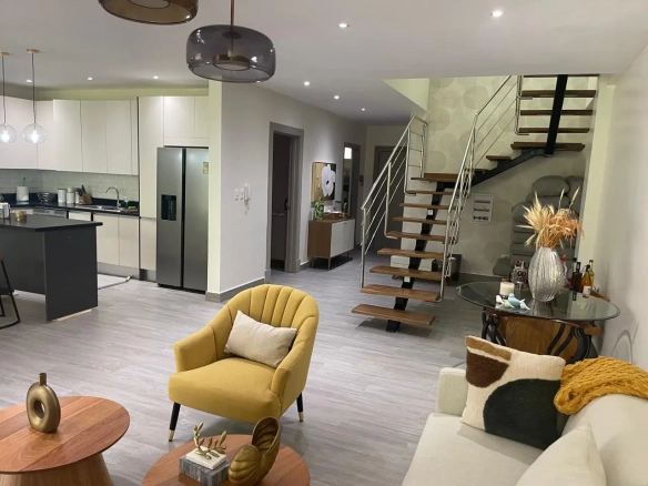 ID BR Villa for Sale in East Village Punta Cana Backyard ()