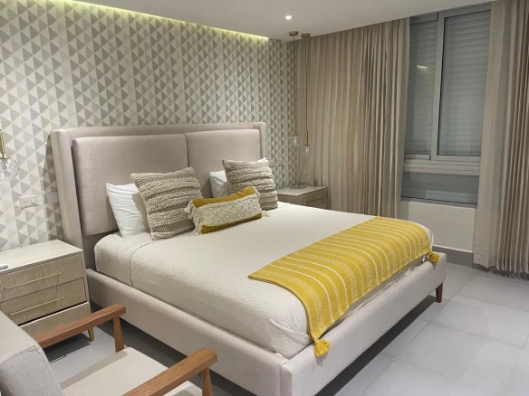 ID BR Villa for Sale in East Village Punta Cana Backyard ()