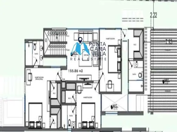 ID , Luxury Bedroom Homes for Sale in Ciudad Las Canas Punta Cana ()