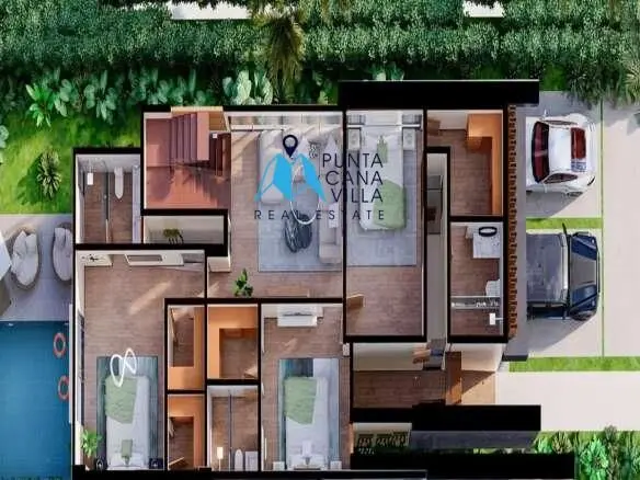 ID , Luxury Bedroom Homes for Sale in Ciudad Las Canas Punta Cana ()