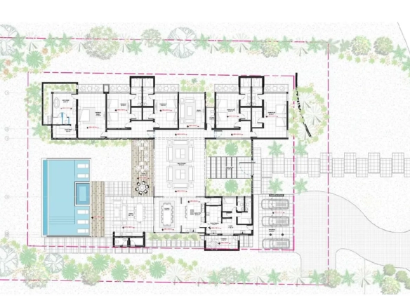 ID Barranca Ultra Luxury Bedroom Estate in Casa de Campo ()