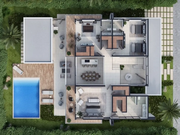 ID Exclusive Bedroom Sanctuary in Las Iguanas, Cap Cana – Private Balcony ()