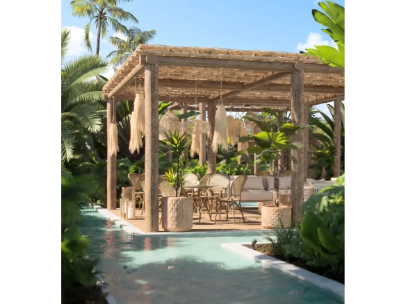 ID Modern Bedroom Apartment with Private Sundeck in Downtown Punta Cana – Urban Living ()