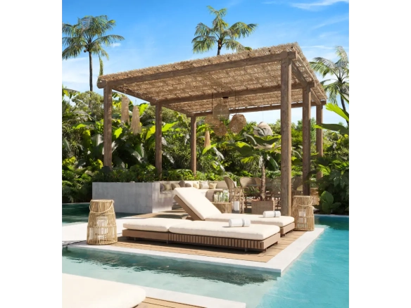 ID Modern Bedroom Apartment with Private Sundeck in Downtown Punta Cana – Urban Living ()