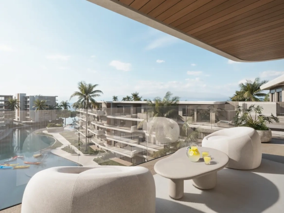 ID Azul Garden Elegant Bedroom Apartment for Sale in Cap Cana – Tropical Garden Views ()