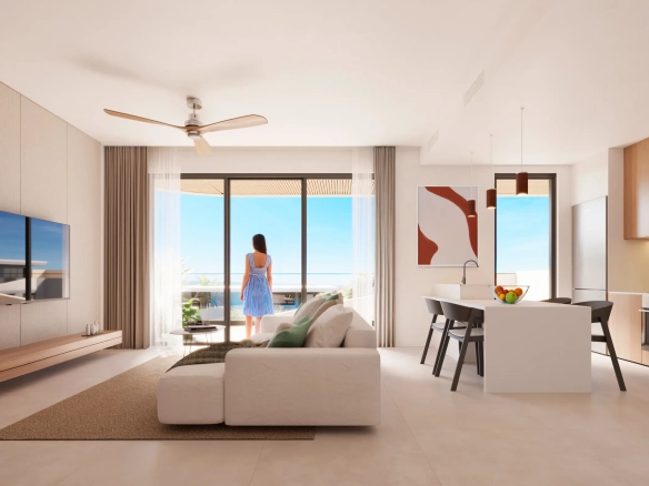 ID Azul Garden Elegant Bedroom Apartment for Sale in Cap Cana – Tropical Garden Views ()