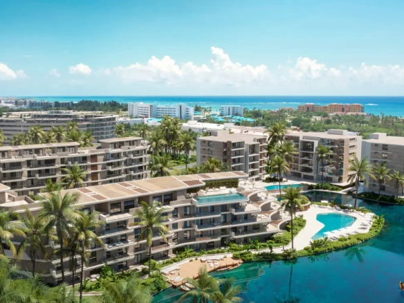 ID Azul Garden Elegant Bedroom Apartment for Sale in Cap Cana – Tropical Garden Views ()