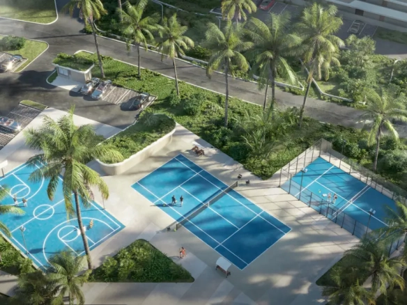 ID Azul Garden Luxury Bedroom Apartment for Sale in Cap Cana with Gym and Greenery ()