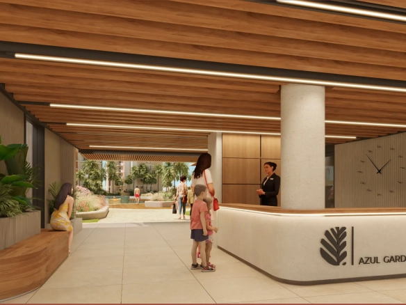 ID Azul Garden Luxury Bedroom Apartment for Sale in Cap Cana with Gym and Greenery ()