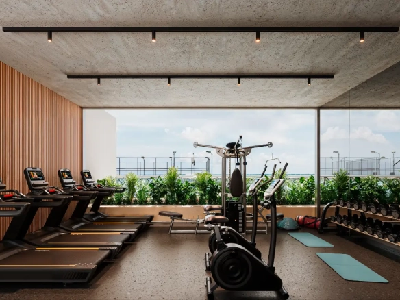 ID Modern Office for Sale in Downtown Punta Cana – Social Business Center Exterior View ()