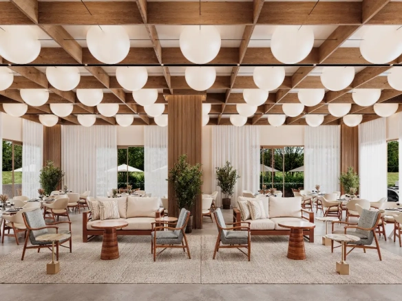 ID Modern Office for Sale in Downtown Punta Cana – Social Business Center Exterior View ()