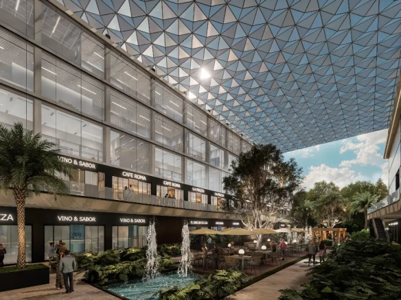 ID Modern Office for Sale in Downtown Punta Cana – Social Business Center Exterior View ()