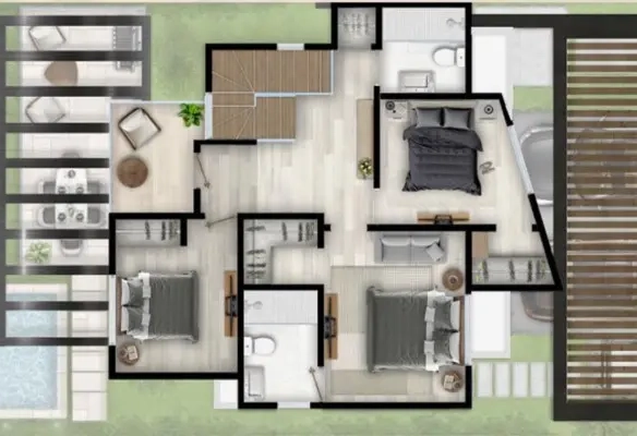 ID Exclusive Three Bedroom Villa for Sale in Palms Privé – Private Beach Access in Vista Cana, Punta Cana ()