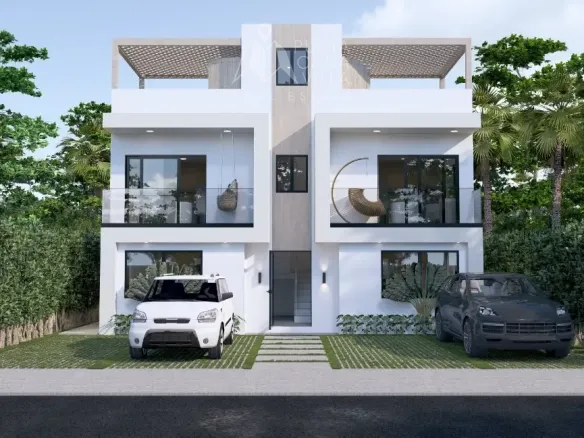 D Sole Mio Punta Cana Townhouse for Sale Near Beach and Golf ()