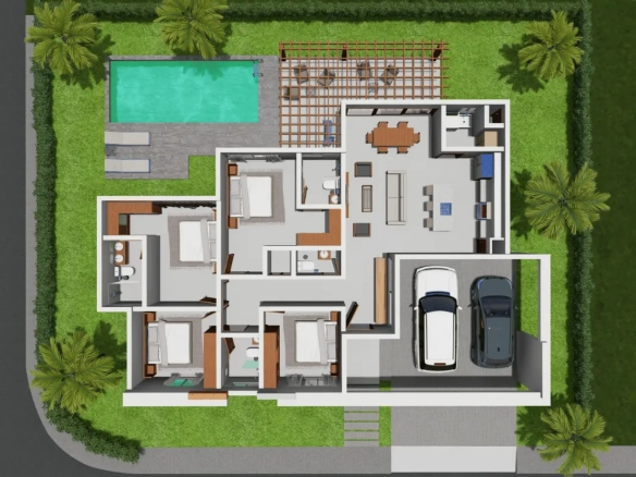 ID , Modern Bedroom Villa Near Macao Beach – Private Shuttle, Villa Sole Mio ()