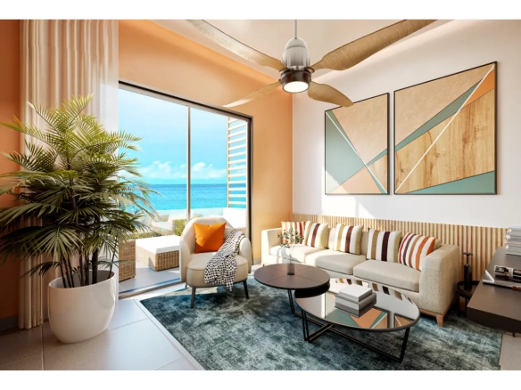 ID Luxury Bedroom Penthouse for Sale at Palms Vista Cana with Private Jacuzzi ()