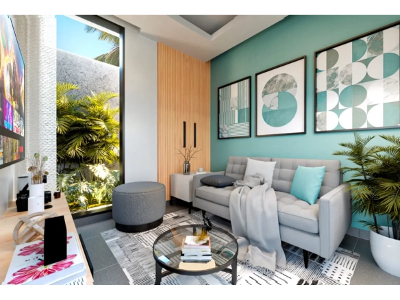 ID Modern Bedroom Condo in Vista Cana – Private Backyard & Elevator Access ()