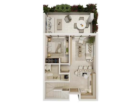 ID Luxury Bedroom Penthouse at Palm Bayahibe – Tropical Views Modern Living ()