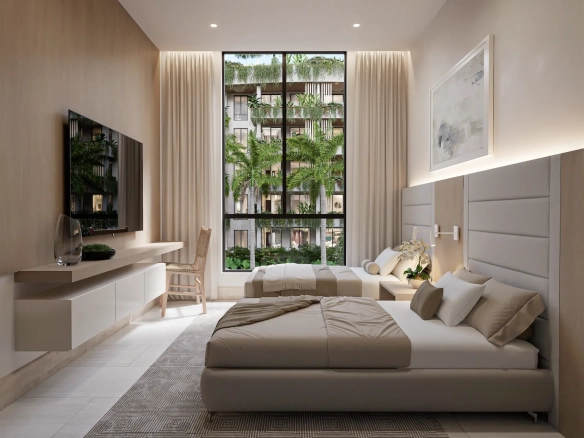 ID Modern Bedroom Apartment in Palm Bayahibe – Fully Furnished Investment ()