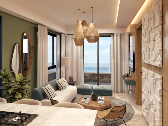 ID Coastal Serenity BR Vientos del Mar Retreat with Private Terrace in Juan Dolio ()