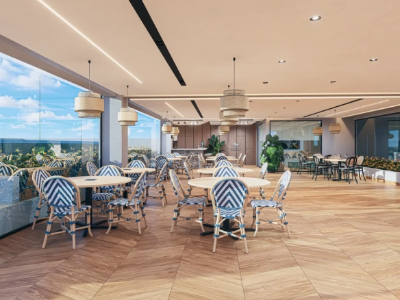 ID Coastal Serenity BR Vientos del Mar Retreat with Private Terrace in Juan Dolio ()