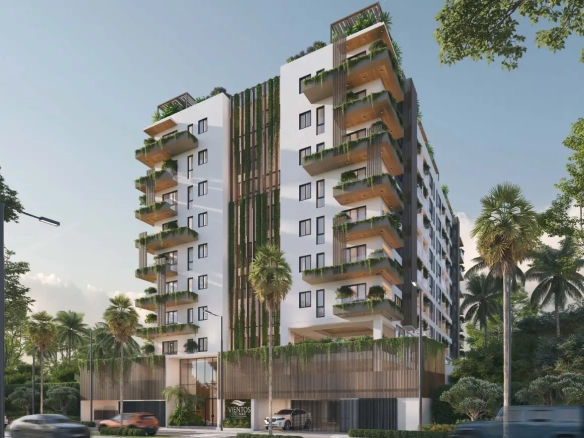 ID Coastal Serenity BR Vientos del Mar Retreat with Private Terrace in Juan Dolio ()