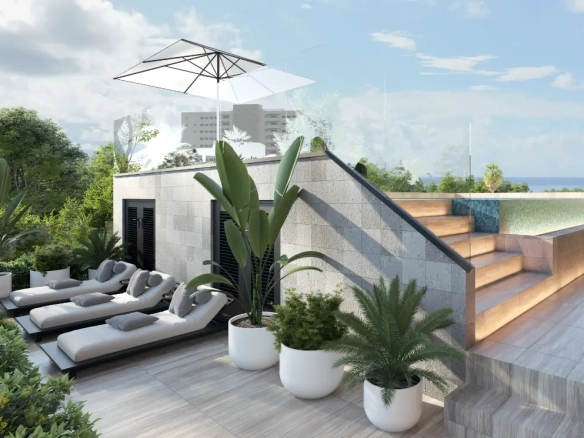 ID Coastal Serenity BR Vientos del Mar Retreat with Private Terrace in Juan Dolio ()