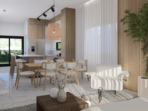 ID Modern BR Villa in Ecos del Mar III with Terrace Near Downtown ()