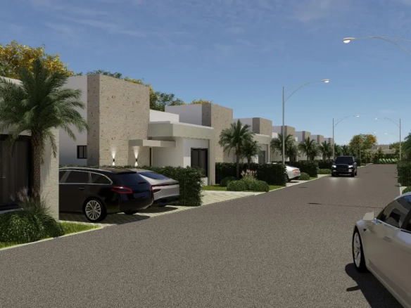 ID Modern BR Villa in Ecos del Mar III with Terrace Near Downtown ()