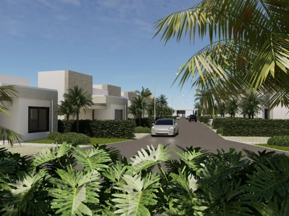 ID Modern BR Villa in Ecos del Mar III with Terrace Near Downtown ()