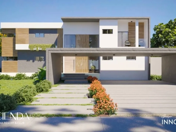 Serene 4-BR Garden Villa in Hacienda Punta Cana Resort