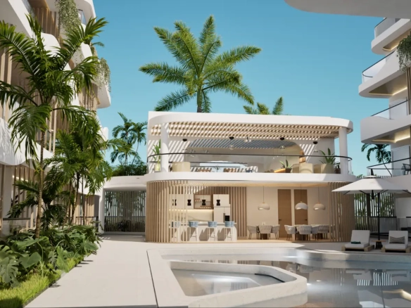 ID Modern Bedroom Marena Residences Condo for Sale in Bayahibe ()