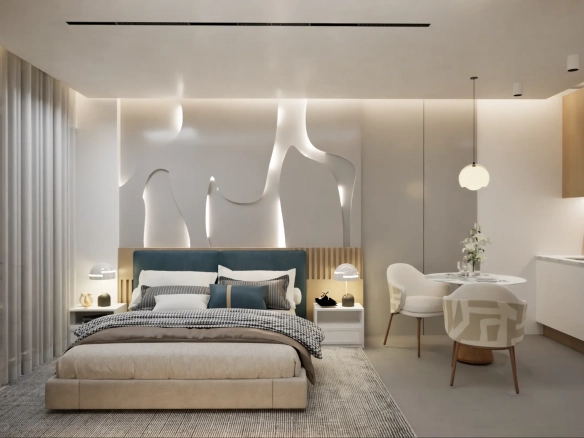 ID Modern Bedroom Marena Residences Condo for Sale in Bayahibe ()