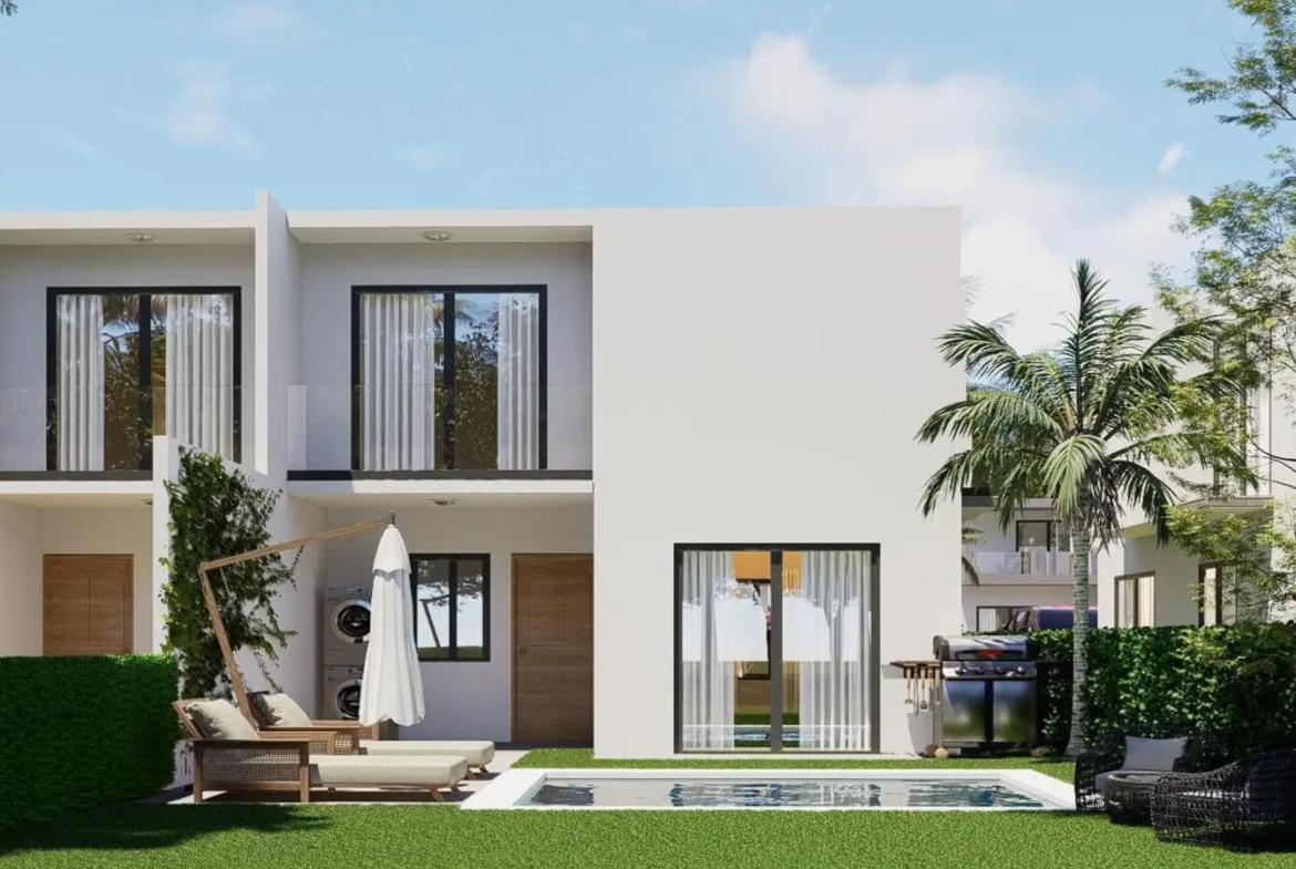 ID Caleana Residences Chic BR Punta Cana Townhome with Private Pool & Gazebo ()